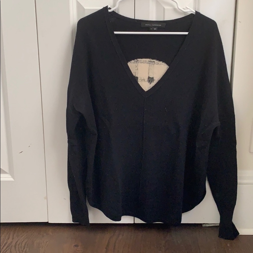 Skull Cashmere Black Sweater